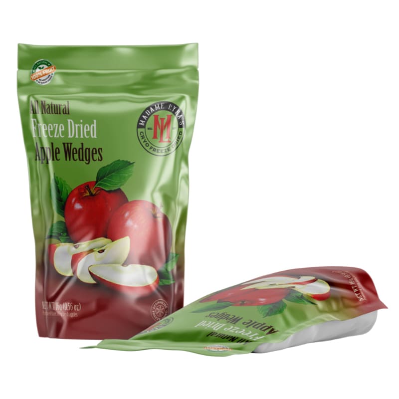 Madame Lyras Dried Apple Wedges Slice 16g